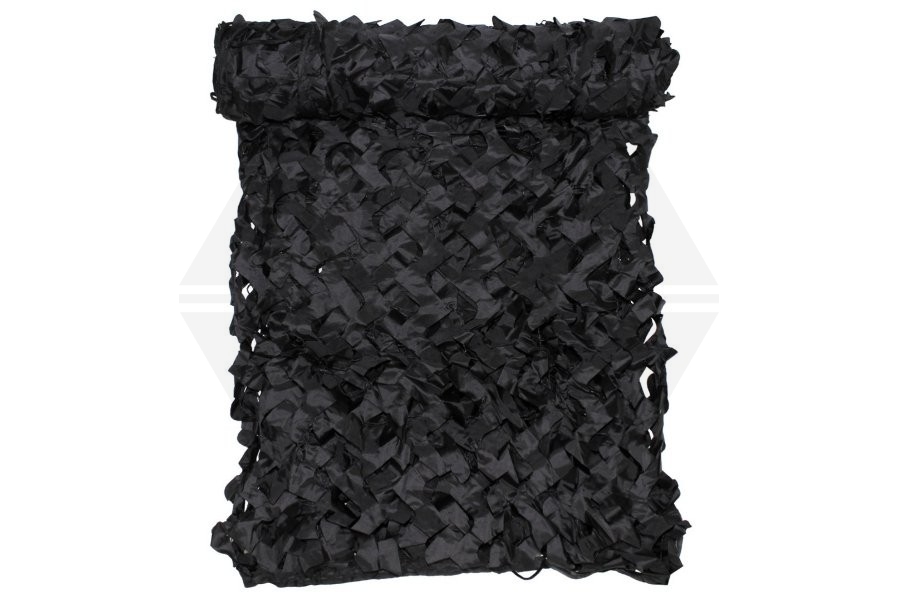 MFH Camo Netting 200cm x 300cm (Black) Zero One Airsoft