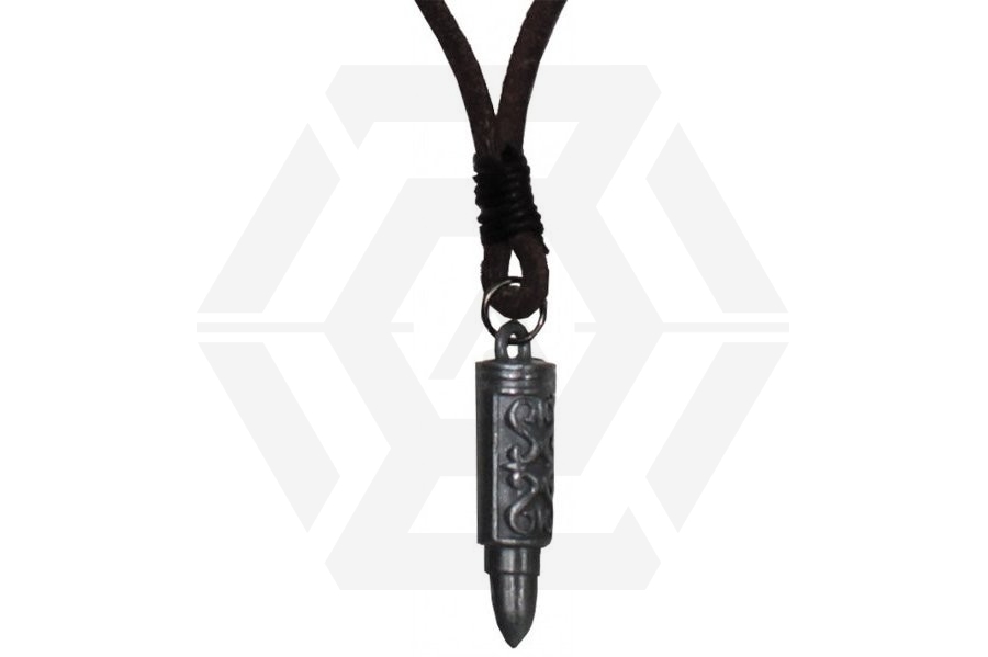 MFH Ornate Cartridge Necklace (Silver) - Main Image © Copyright Zero One Airsoft