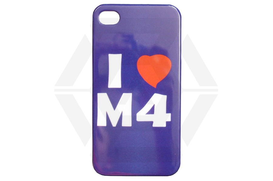 EB iPhone 4 Case "I Love M4" - Main Image © Copyright Zero One Airsoft