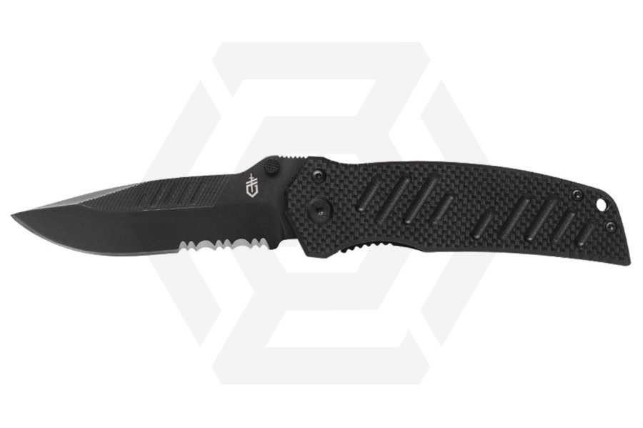 Gerber Swagger Folding Knife with Belt Clip - Main Image © Copyright Zero One Airsoft