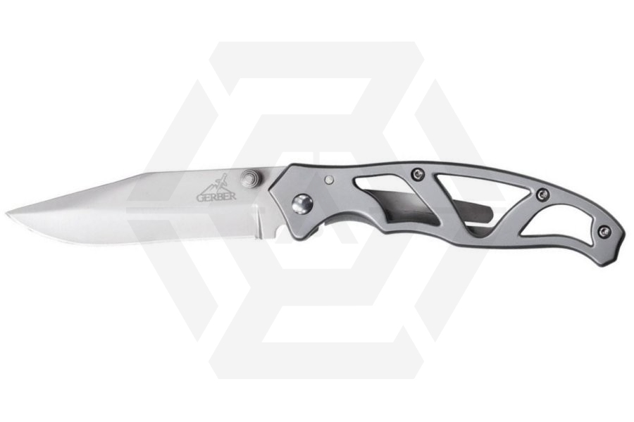 Gerber Paraframe Folding Knife with Pocket Clip - Main Image © Copyright Zero One Airsoft