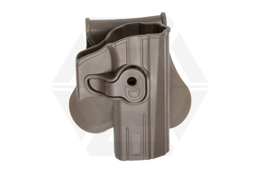 ASG Rigid Polymer Holster for CZ P07 & P-09 (Dark Earth) - Main Image © Copyright Zero One Airsoft
