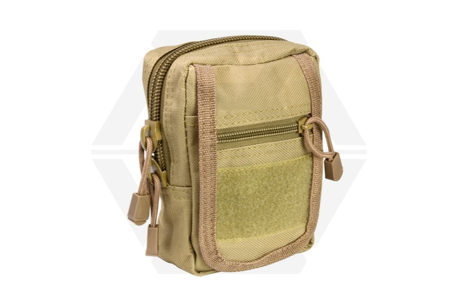 NCS VISM MOLLE Small Utility Pouch (Tan) - Main Image © Copyright Zero One Airsoft
