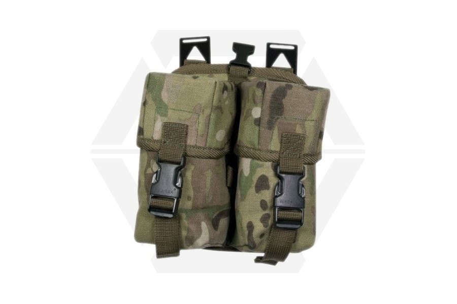 Web-Tex Double Ammo Pouch (MultiCam) - Main Image © Copyright Zero One Airsoft