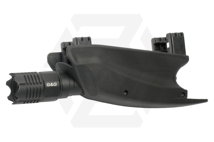 G&G Attack Type LED Flashlight Foregrip for G2010 - Main Image © Copyright Zero One Airsoft