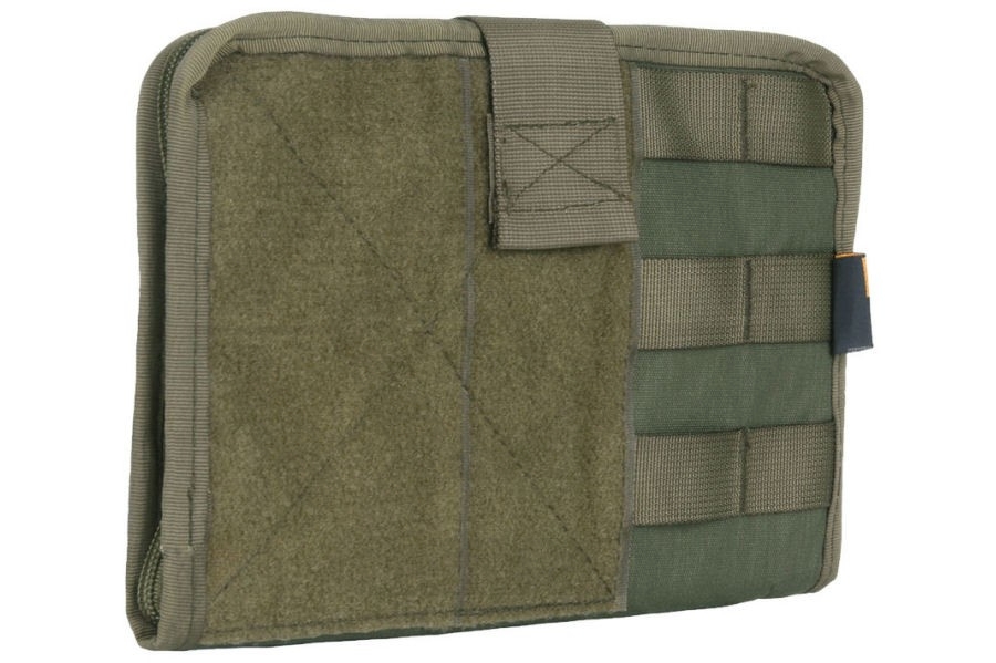 101 Inc MOLLE Contractor Admin Panel (Olive) - Main Image © Copyright Zero One Airsoft