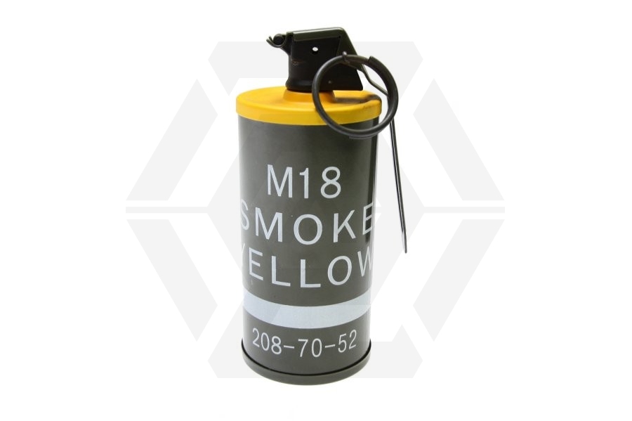 TMC Replica M18 Smoke Grenade (Yellow) - Main Image © Copyright Zero One Airsoft