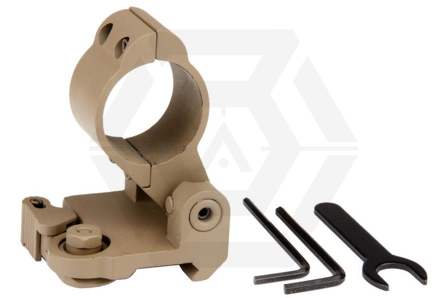 101 Inc Flip-to-Side Mount with QD (Tan) - Main Image © Copyright Zero One Airsoft