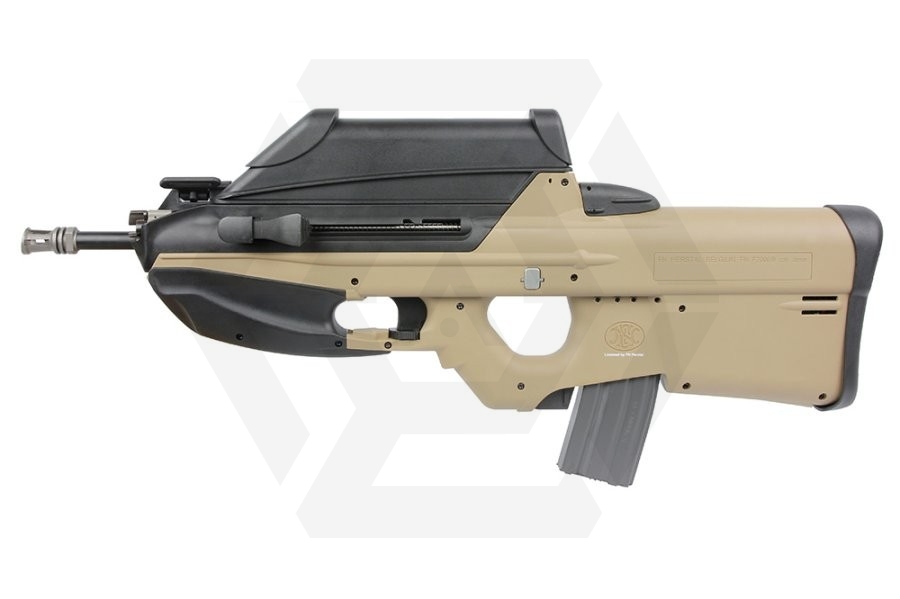 G&G/Cybergun AEG FN F2000 with ETU DST (Tan) - Main Image © Copyright Zero One Airsoft