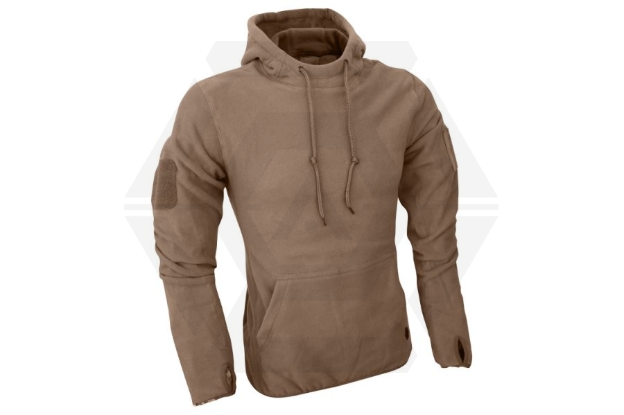 Viper Fleece Hoodie (Coyote Tan) - Size Small - Main Image © Copyright Zero One Airsoft