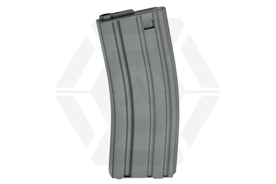 ASG AEG Mag for M4 85rds Box Set of 10 (Grey) - Main Image © Copyright Zero One Airsoft