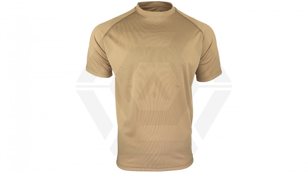 Viper Mesh-Tech T-Shirt (Coyote Tan) - Size Small - Main Image © Copyright Zero One Airsoft