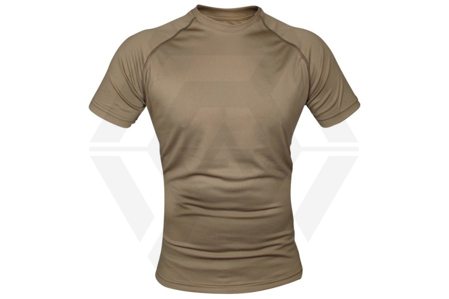 Viper Mesh-Tech T-Shirt (Coyote Tan) - Size Extra Extra Extra Large - Main Image © Copyright Zero One Airsoft