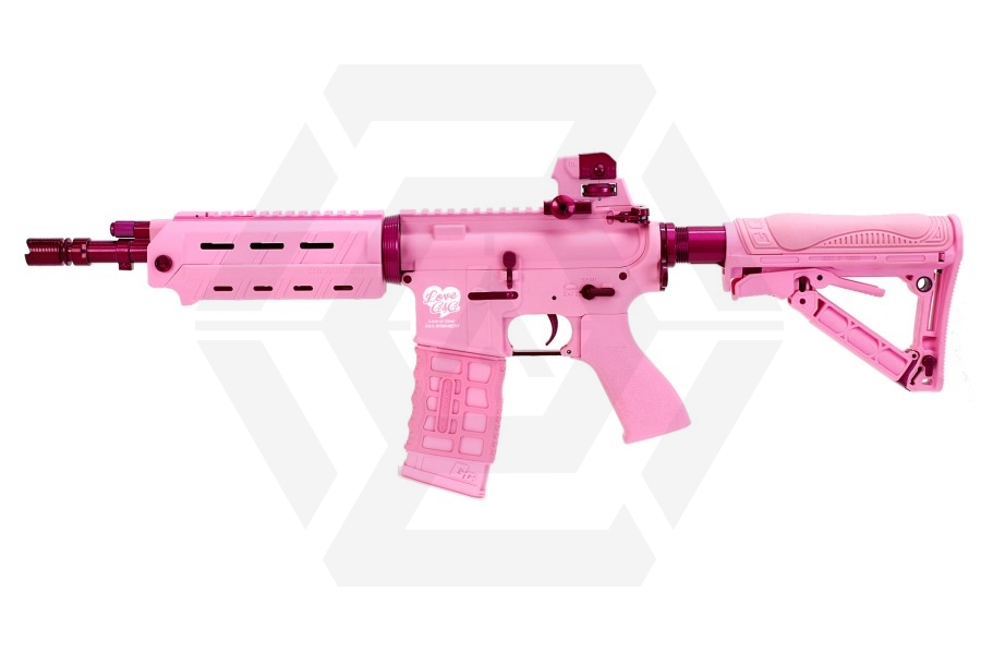 G&G Combat Machine AEG with Blowback FF26 Pink Storm - Main Image © Copyright Zero One Airsoft