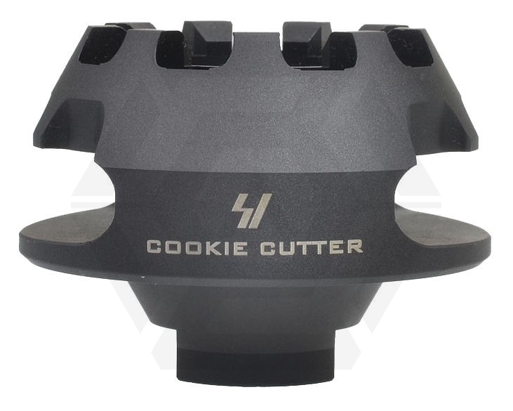 Strike Industries Cookie Cutter Flash Hider 14mm CCW - Main Image © Copyright Zero One Airsoft