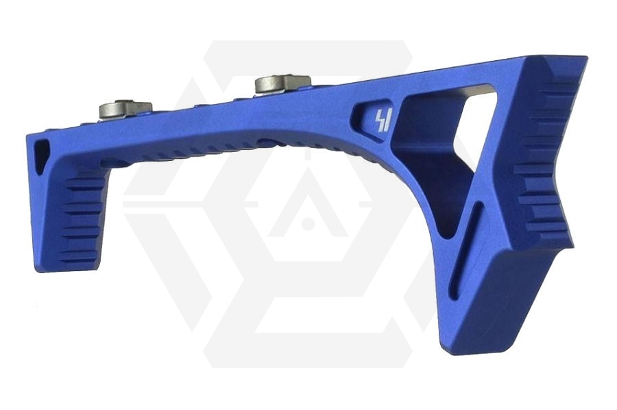 Strike Industries Link Curve Foregrip for KeyMod & MLock (Blue) - Main Image © Copyright Zero One Airsoft