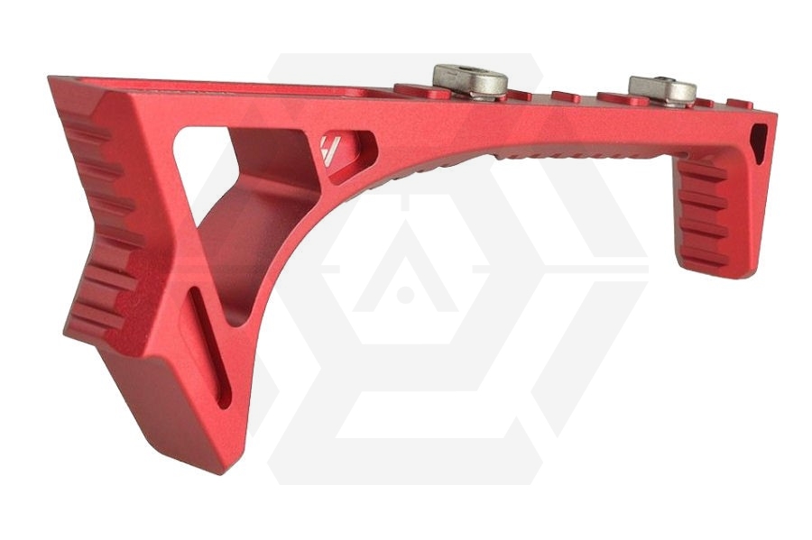 Strike Industries Link Curve Foregrip for KeyMod & MLock (Red) - Main Image © Copyright Zero One Airsoft