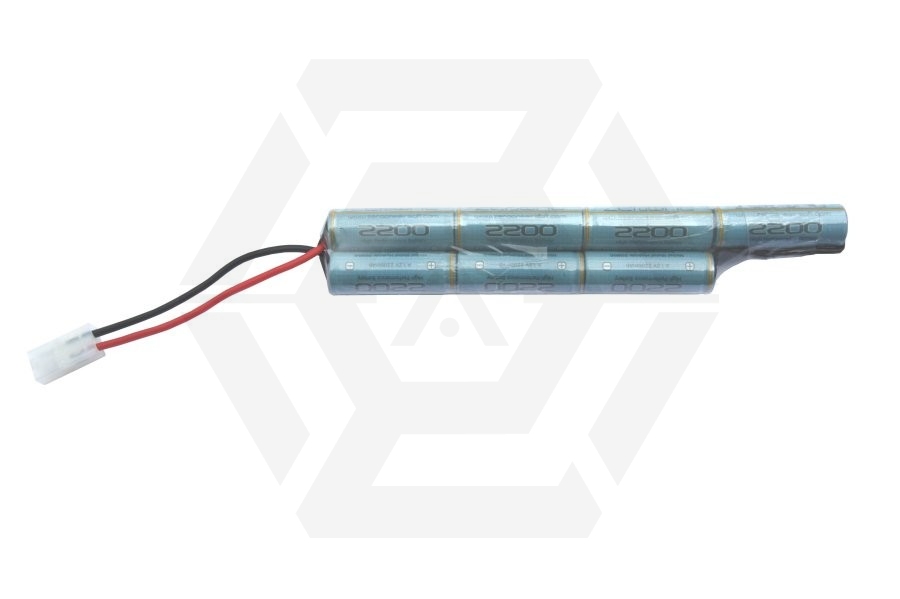 ZO 8.4v 2200mAh NiMH Battery for G&G AK47 Real Wood (Solid Stock) - Main Image © Copyright Zero One Airsoft