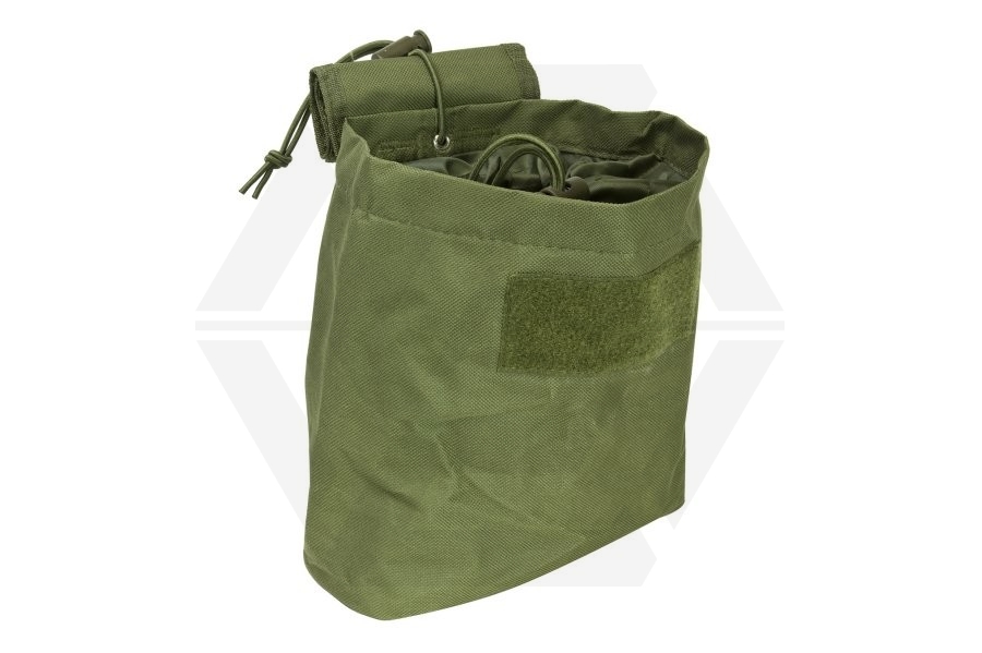 NCS VISM MOLLE Folding Dump Pouch (Olive) - Main Image © Copyright Zero One Airsoft