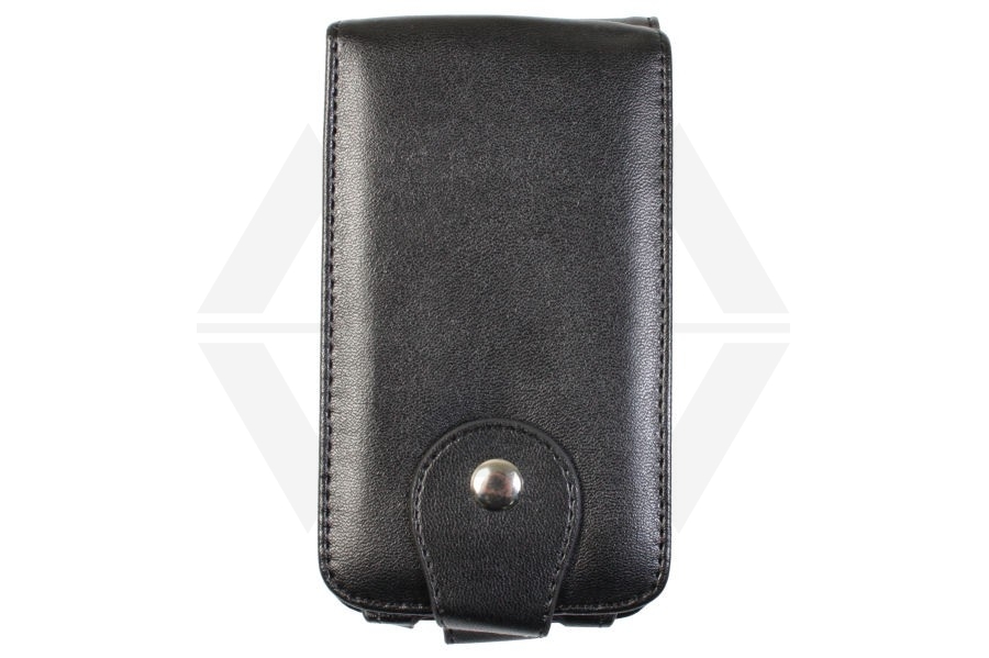 *Clearance* iPhone 3G/3GS/iPod Leather Case, Top Folding - Main Image © Copyright Zero One Airsoft