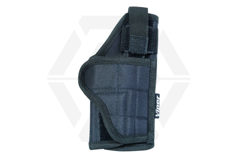 Viper MOLLE Adjustable Holster (Black) - Main Image © Copyright Zero One Airsoft